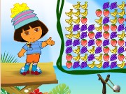 Dora Fruit Slingshot Game