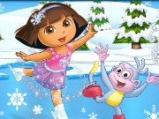Dora Ice Skating Game