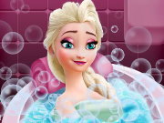 Elsa Beauty Bath Game