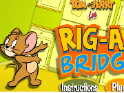 Tom And Jerry Rig A Bridge Game