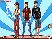 Jonas Bros. Dress Up Game