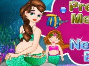 Pregnant Mermaid And Newborn Baby Game