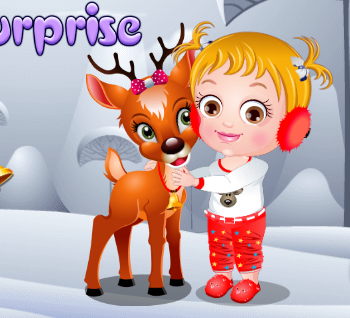 Baby Hazel Reindeer Surprise Game