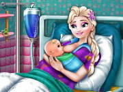 Elsa Mommy Birth Game