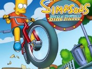 Simpsons Bike Rally Game