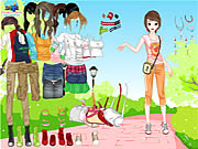 Outdoor Dressup Game