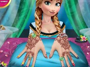 Anna Frozen manicure