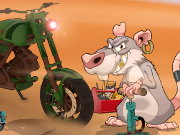 Rat On A Dirt Bike