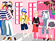 Shopping In Love Dress Up Game