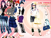 Dress Up Sporty Girl Game