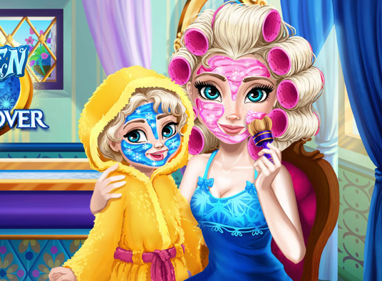 Ice Queen Mommy Real Makeover Game