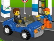 Lego Gas Station Game