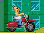 Homer Motorbike Game