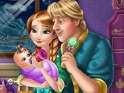 Anna And Kristoff Care Newborn Princess
