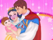 Snow White And Prince Care Newborn Princess Game