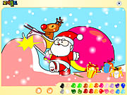 Santa Claus Painting Game