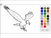 Eagle coloring Game