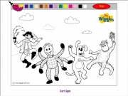 The wiggles coloring Game