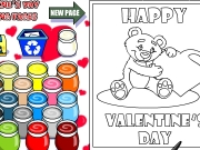 Valentines coloring Game