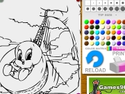 Tiny toons coloring 2 Game