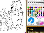 Winnie The Poh Coloring