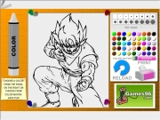 Dragon ball coloring 2 Game