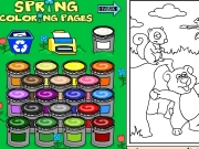 Spring coloring Game