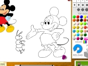 Mickey coloring Game