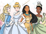 Disney Princesess Coloring Game