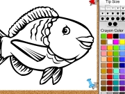 Fish online coloring Game