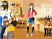 Kathryn In House Dressup Game