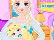 queen Elsa Give Birth To A Baby Girl Game