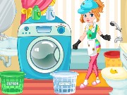 Clumsy Gardener Laundry Game