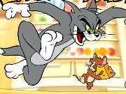 Tom and Jerry Refridger Raiders Game