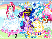 Lucy Gowns Dressup Game