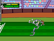 Bugs Bunny and Cecil in Mad Dash Game