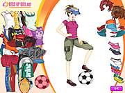 Sporty Girl Dressup Game