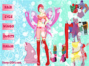 Butterfly Girl Dressup Game