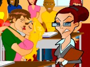 First Classroom Kissing Game
