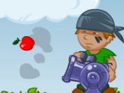 Apple Cannon Game
