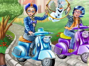 Princess Scooter Ride Game