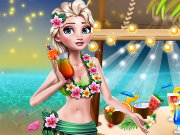festa a tema hawaiano principessa