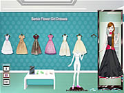 dresses flower girl barbie
