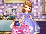 Sofia The First Washing Dresses Game