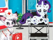 Pony in hospital