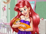 Ariel Baby Room Decoration Game