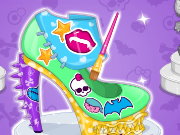 Monster High Design School Shoes Game