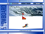 Snowboard Slalom Game