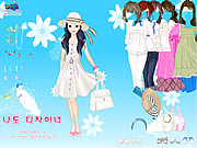 Spring Hats Dress Up Game