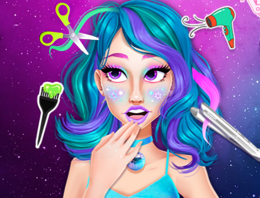 Galaxy Hairstyle Challenge Game